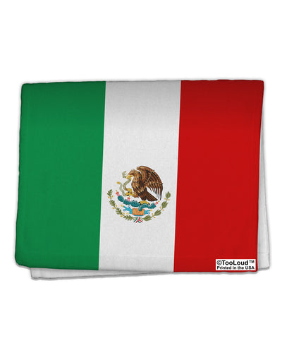 Mexico Flag AOP 11&#x22;x18&#x22; Dish Fingertip Towel All Over Print-Fingertip Towel-TooLoud-White-Davson Sales