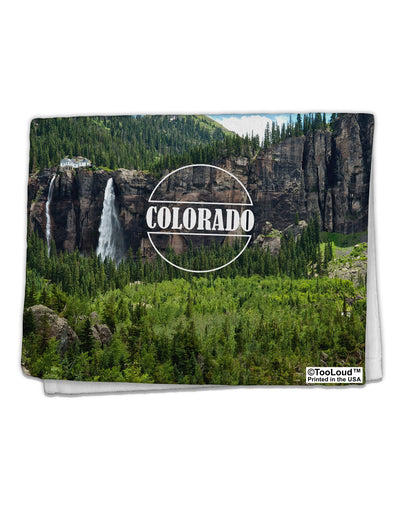 Colorado Beauty - Cliffs 11&#x22;x18&#x22; Dish Fingertip Towel All Over Print by TooLoud-Fingertip Towel-TooLoud-White-Davson Sales