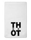 THOT Too Hot 11&#x22;x18&#x22; Dish Fingertip Towel-Fingertip Towel-TooLoud-White-Davson Sales