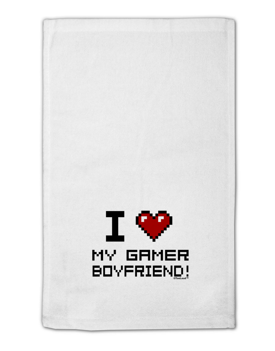 I Heart My Gamer Boyfriend 11&#x22;x18&#x22; Dish Fingertip Towel-Fingertip Towel-TooLoud-White-Davson Sales