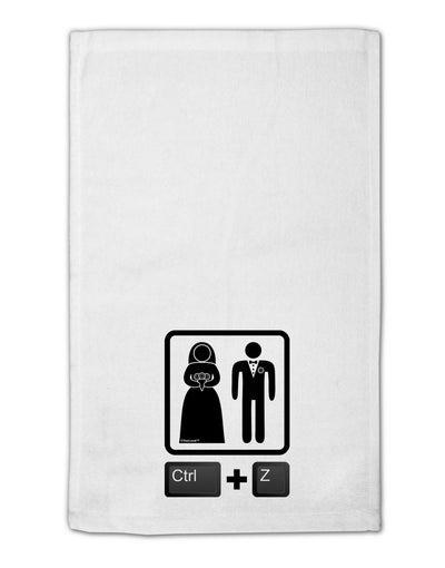 Ctrl Z - Marriage 11&#x22;x18&#x22; Dish Fingertip Towel-Fingertip Towel-TooLoud-White-Davson Sales