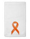 Leukemia Awareness Ribbon - Orange 11&#x22;x18&#x22; Dish Fingertip Towel-Fingertip Towel-TooLoud-White-Davson Sales