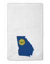 Atlanta Georgia Flag 11&#x22;x18&#x22; Dish Fingertip Towel-Fingertip Towel-TooLoud-White-Davson Sales