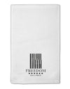 Freedom Flag BnW 11&#x22;x18&#x22; Dish Fingertip Towel-Fingertip Towel-TooLoud-White-Davson Sales