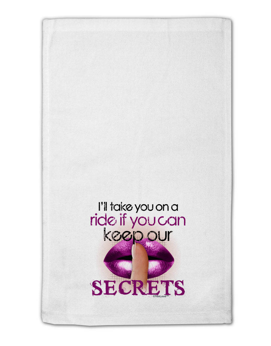 If You Can Keep Our Secrets 11&#x22;x18&#x22; Dish Fingertip Towel-Fingertip Towel-TooLoud-White-Davson Sales