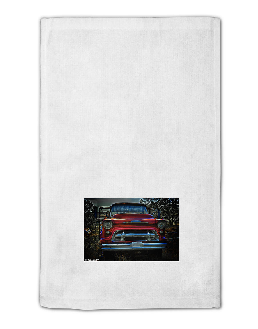 Vintage Truck 11&#x22;x18&#x22; Dish Fingertip Towel by TooLoud-Fingertip Towel-TooLoud-White-Davson Sales