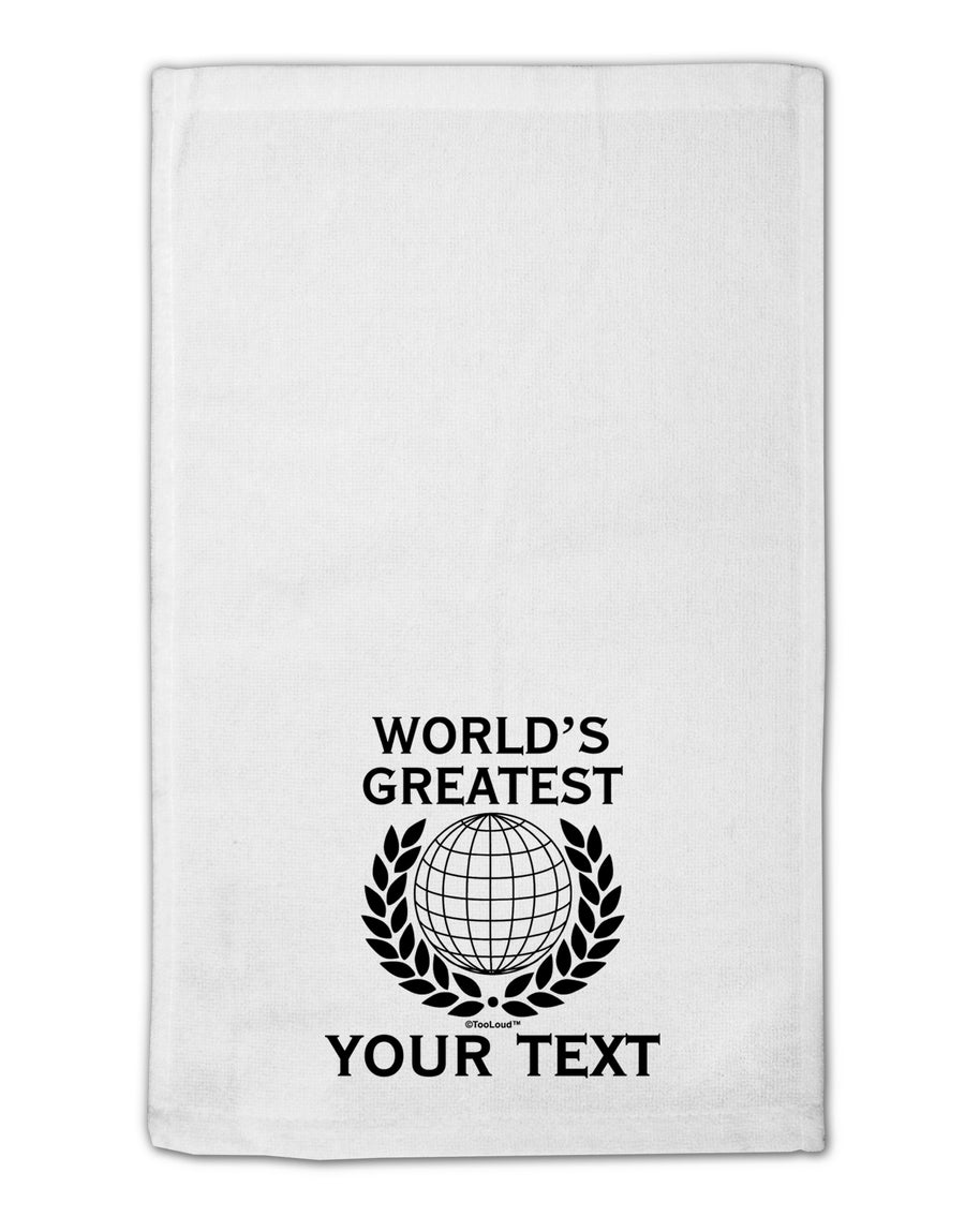 Personalized Worlds Greatest 11&#x22;x18&#x22; Dish Fingertip Towel by TooLoud-Fingertip Towel-TooLoud-White-Davson Sales