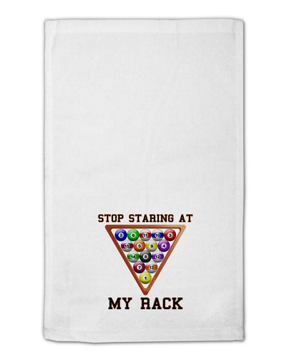 Stop Staring At My Rack - Pool 11&#x22;x18&#x22; Dish Fingertip Towel-Fingertip Towel-TooLoud-White-Davson Sales