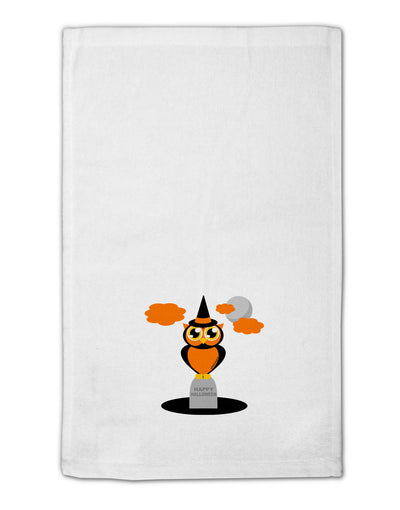 Owl Orange 11&#x22;x18&#x22; Dish Fingertip Towel-Fingertip Towel-TooLoud-White-Davson Sales