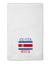 Costa Rica Flag 11&#x22;x18&#x22; Dish Fingertip Towel-Fingertip Towel-TooLoud-White-Davson Sales