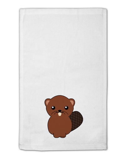 Cute Beaver 11&#x22;x18&#x22; Dish Fingertip Towel-Fingertip Towel-TooLoud-White-Davson Sales