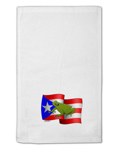 Puerto Rico Coqui 11&#x22;x18&#x22; Dish Fingertip Towel-Fingertip Towel-TooLoud-White-Davson Sales