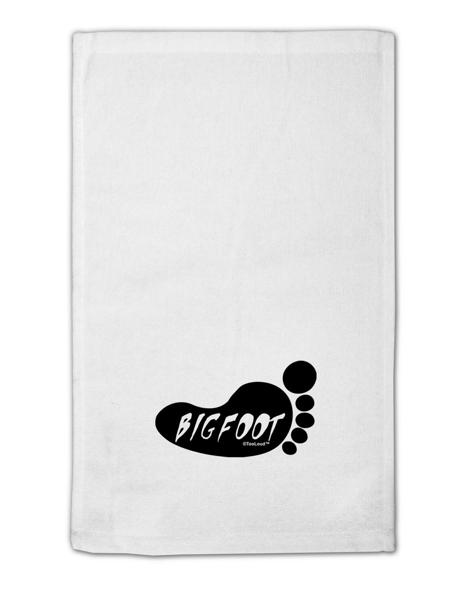 Bigfoot 11&#x22;x18&#x22; Dish Fingertip Towel by TooLoud-Fingertip Towel-TooLoud-White-Davson Sales