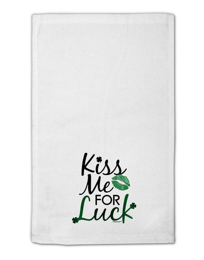 Kiss Me For Luck 11&#x22;x18&#x22; Dish Fingertip Towel-Fingertip Towel-TooLoud-White-Davson Sales