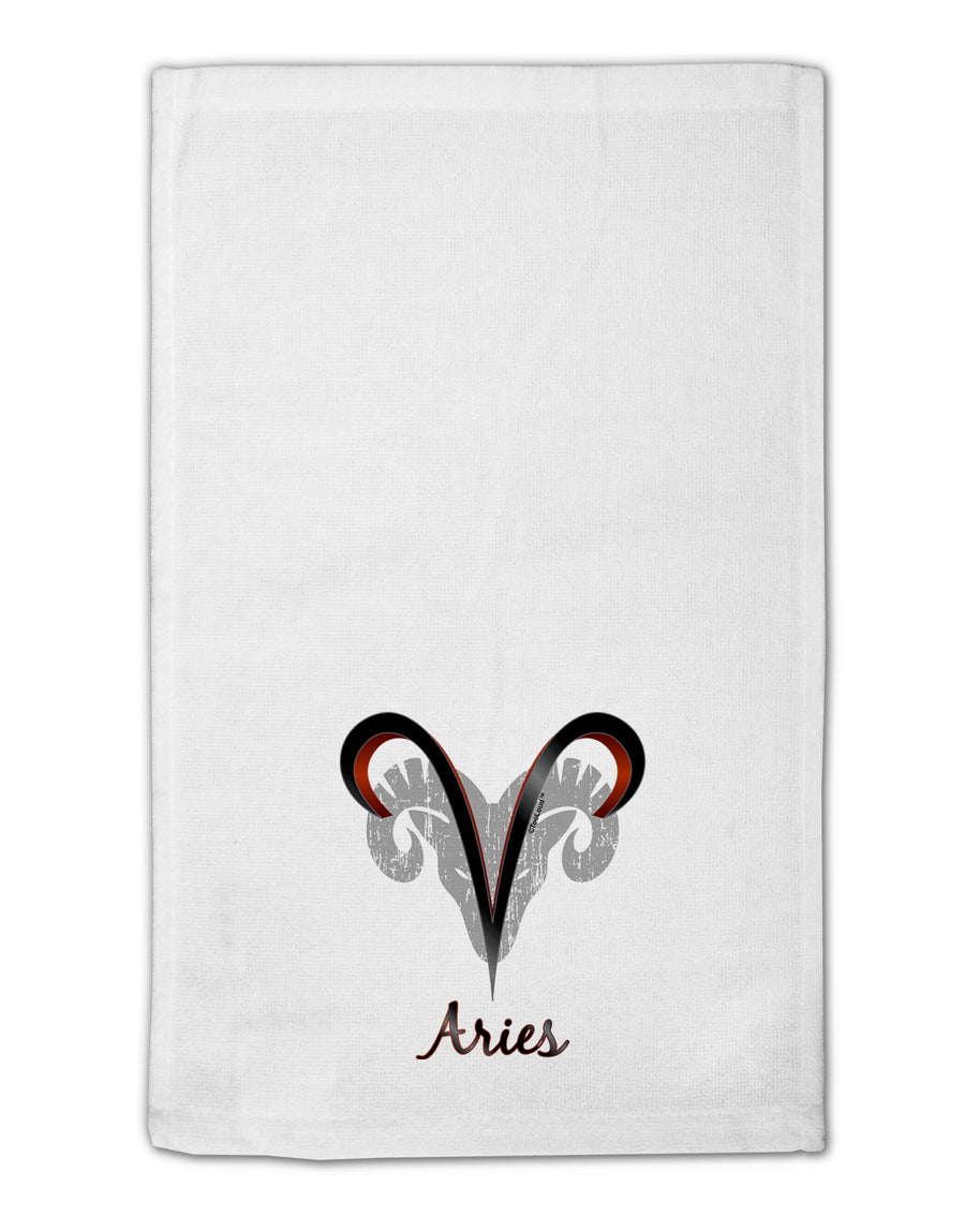 Aries Symbol 11&#x22;x18&#x22; Dish Fingertip Towel-Fingertip Towel-TooLoud-White-Davson Sales