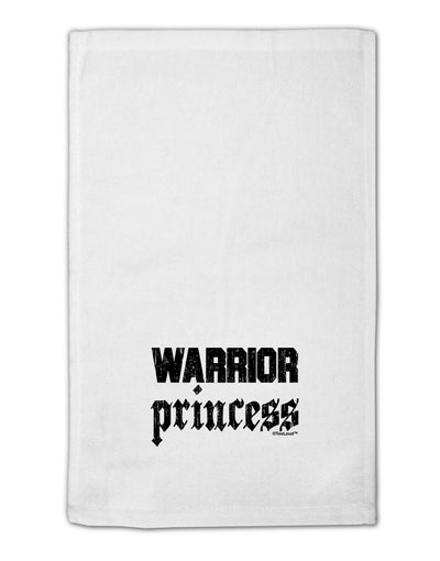 TooLoud Warrior Princess Script 11&#x22;x18&#x22; Dish Fingertip Towel-Fingertip Towel-TooLoud-White-Davson Sales