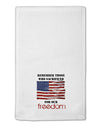 Remember - Veterans 11&#x22;x18&#x22; Dish Fingertip Towel-Fingertip Towel-TooLoud-White-Davson Sales