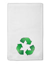 Recycle Green 11&#x22;x18&#x22; Dish Fingertip Towel by TooLoud-Fingertip Towel-TooLoud-White-Davson Sales