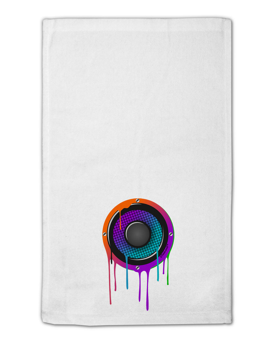 Paint Drips Speaker 11&#x22;x18&#x22; Dish Fingertip Towel-Fingertip Towel-TooLoud-White-Davson Sales