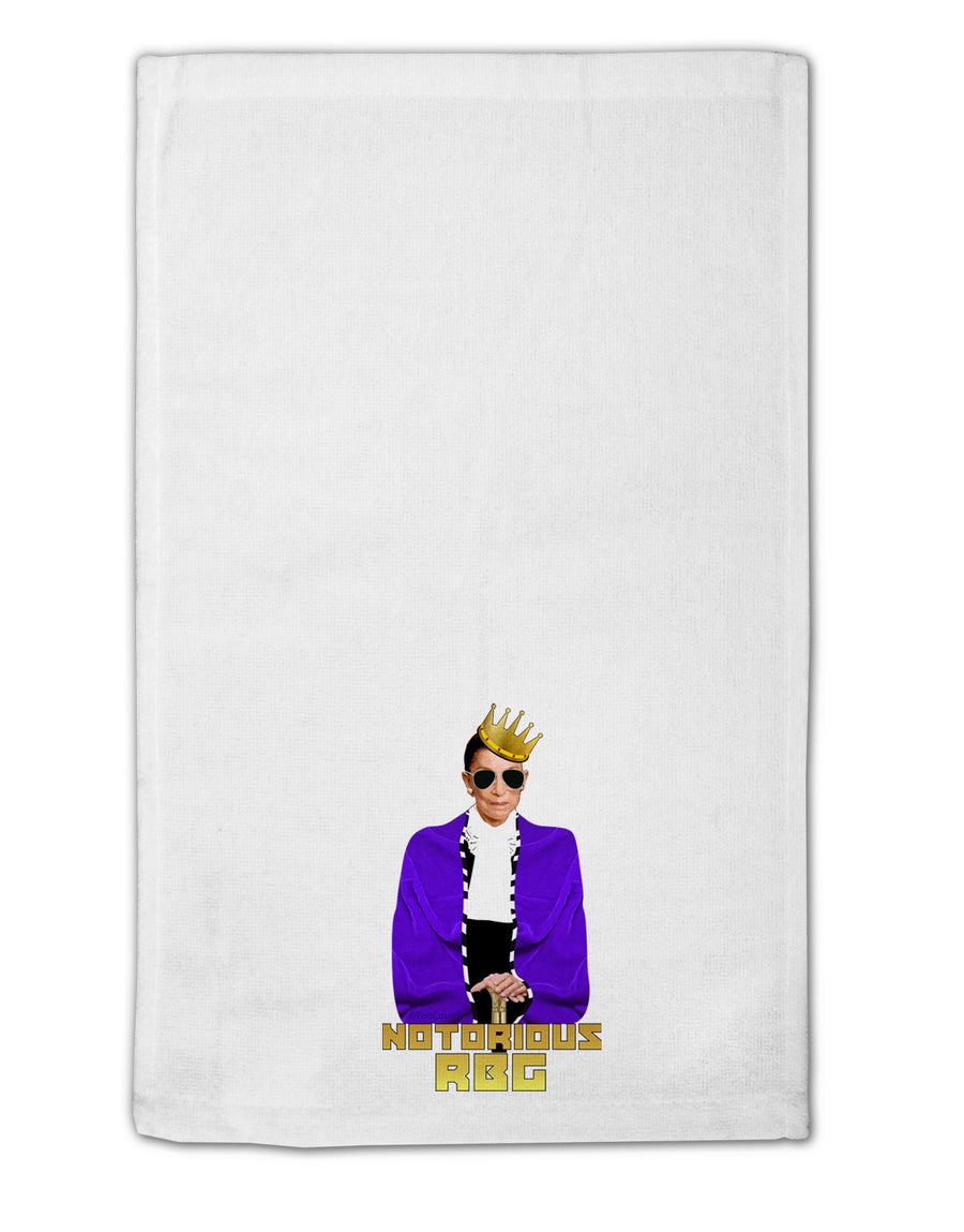 Notorious RBG 11&#x22;x18&#x22; Dish Fingertip Towel by TooLoud-TooLoud-White-Davson Sales