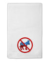 Distressed No Democrats Sign 11&#x22;x18&#x22; Dish Fingertip Towel-Fingertip Towel-TooLoud-White-Davson Sales