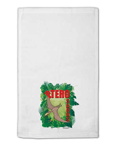 Pterosaurs - With Name 11&#x22;x18&#x22; Dish Fingertip Towel by TooLoud-Fingertip Towel-TooLoud-White-Davson Sales