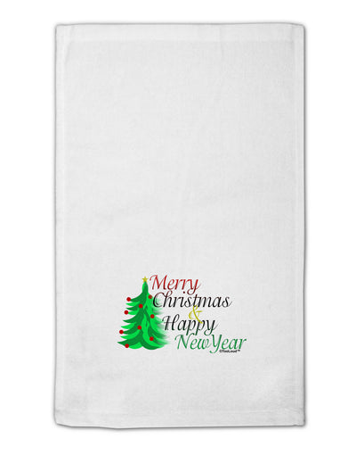 Merry Christmas & Happy New Year 11&#x22;x18&#x22; Dish Fingertip Towel-Fingertip Towel-TooLoud-White-Davson Sales