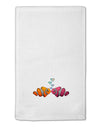 Kissy Clownfish 11&#x22;x18&#x22; Dish Fingertip Towel-Fingertip Towel-TooLoud-White-Davson Sales