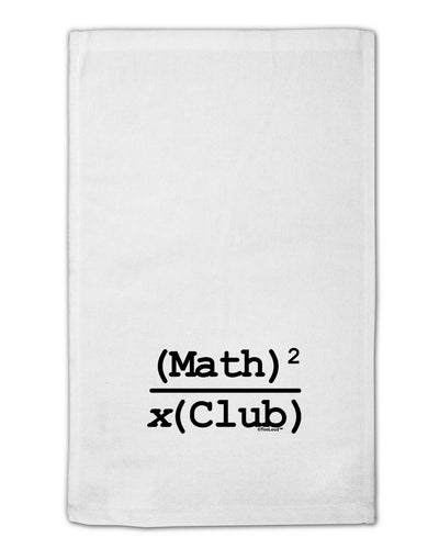 Math Club 11&#x22;x18&#x22; Dish Fingertip Towel by TooLoud-Fingertip Towel-TooLoud-White-Davson Sales