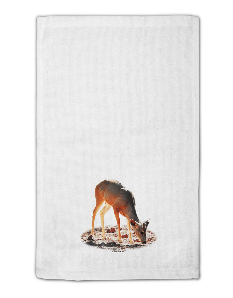 Little Buck Cutout 11&#x22;x18&#x22; Dish Fingertip Towel-Fingertip Towel-TooLoud-White-Davson Sales