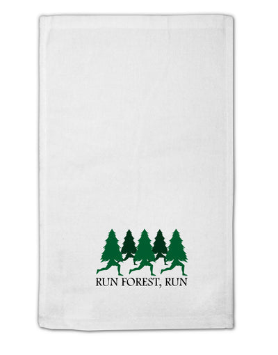 Run Forest Run Funny 11&#x22;x18&#x22; Dish Fingertip Towel by TooLoud-TooLoud-White-Davson Sales