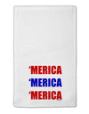 Merica Merica Merica - Red and Blue 11&#x22;x18&#x22; Dish Fingertip Towel-Fingertip Towel-TooLoud-White-Davson Sales