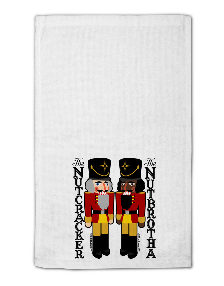 The Nutcracker and Nutbrotha 11&#x22;x18&#x22; Dish Fingertip Towel by TooLoud-TooLoud-White-Davson Sales