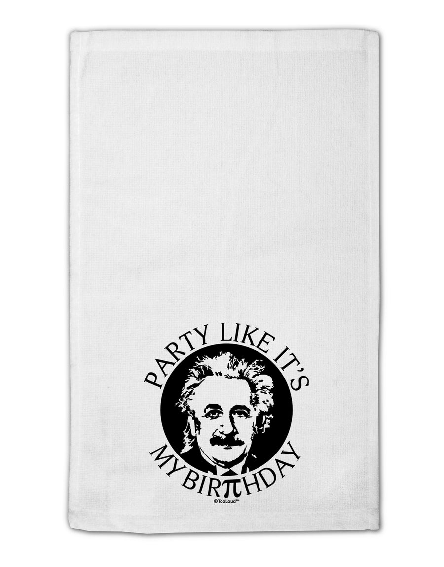 Pi Day - Birthday Design 11&#x22;x18&#x22; Dish Fingertip Towel by TooLoud-Fingertip Towel-TooLoud-White-Davson Sales