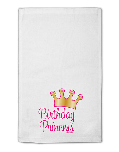 Birthday Princess - Tiara 11&#x22;x18&#x22; Dish Fingertip Towel by TooLoud-Fingertip Towel-TooLoud-White-Davson Sales