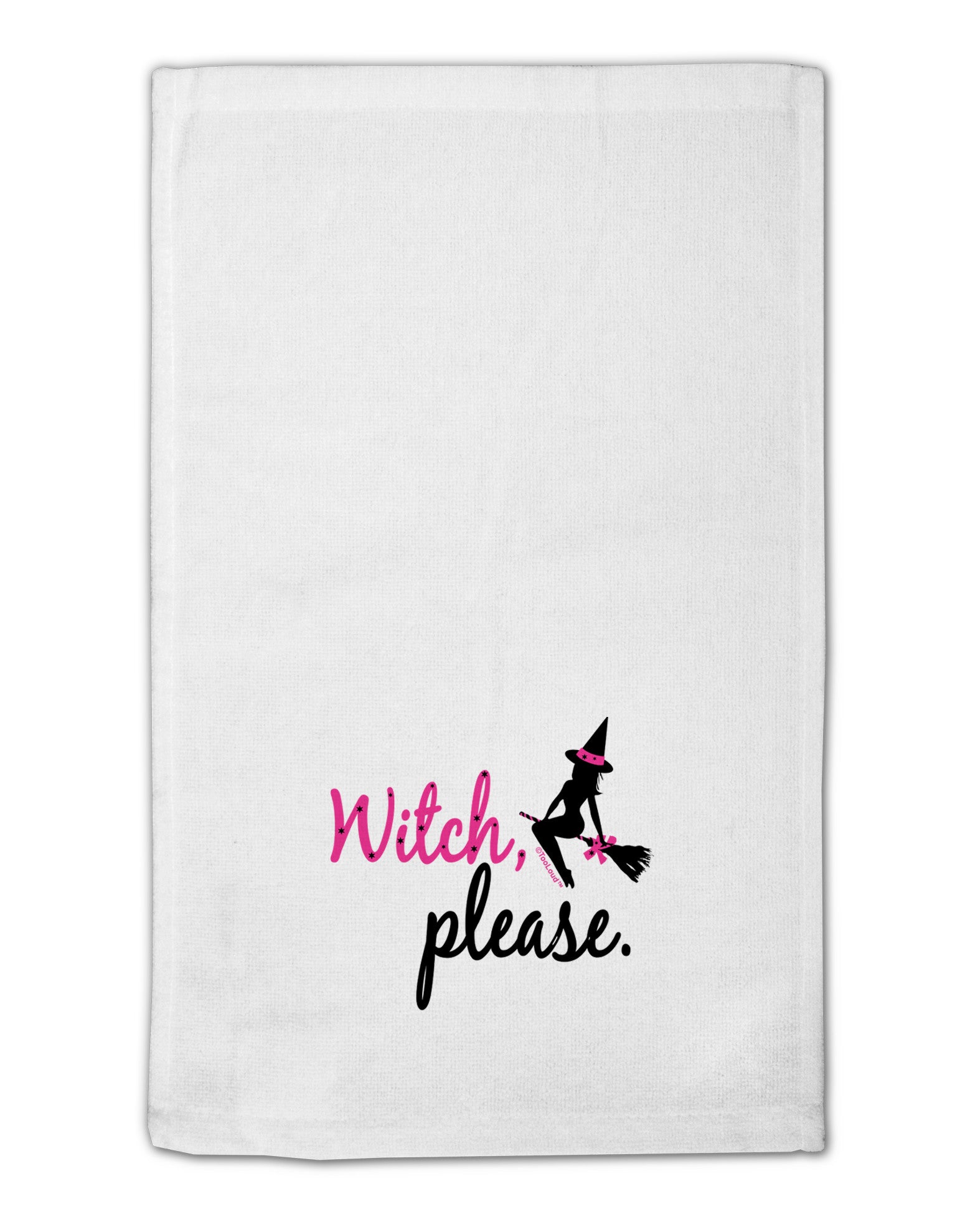 Witch Please 11&#x22;x18&#x22; Dish Fingertip Towel-Fingertip Towel-TooLoud-White-Davson Sales