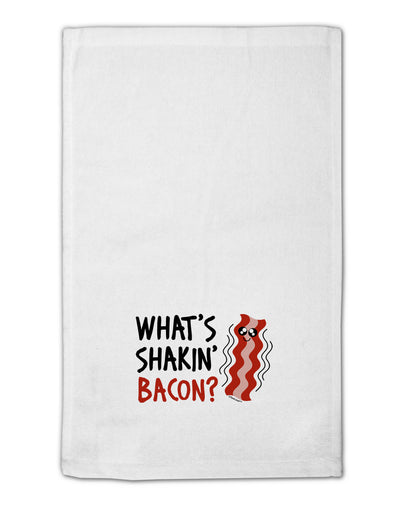 What's Shakin' Bacon 11&#x22;x18&#x22; Dish Fingertip Towel-Fingertip Towel-TooLoud-White-Davson Sales