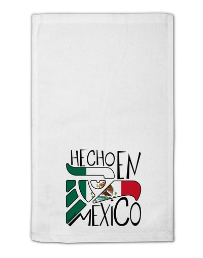 Hecho en Mexico Design - Mexican Flag 11&#x22;x18&#x22; Dish Fingertip Towel by TooLoud-Fingertip Towel-TooLoud-White-Davson Sales