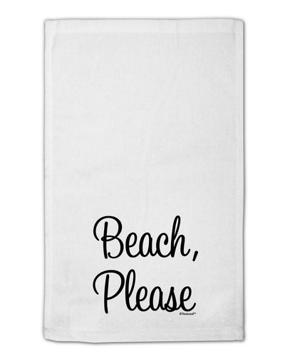 Beach Please 11&#x22;x18&#x22; Dish Fingertip Towel-Fingertip Towel-TooLoud-White-Davson Sales