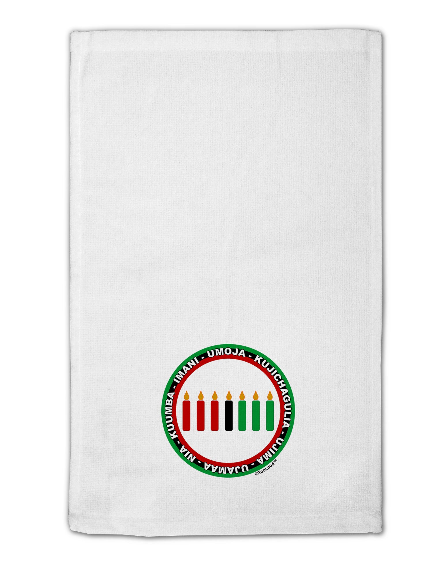 7 Principles Circle 11&#x22;x18&#x22; Dish Fingertip Towel-Fingertip Towel-TooLoud-White-Davson Sales