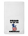 Proud to Be an Americat 11&#x22;x18&#x22; Dish Fingertip Towel by TooLoud-Fingertip Towel-TooLoud-White-Davson Sales