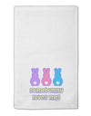 Three Easter Bunnies - Somebunny Loves Me 11&#x22;x18&#x22; Dish Fingertip Towel by TooLoud-Fingertip Towel-TooLoud-White-Davson Sales