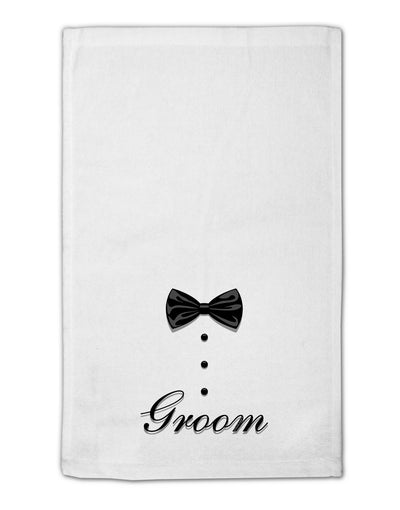 Tuxedo - Groom 11&#x22;x18&#x22; Dish Fingertip Towel-Fingertip Towel-TooLoud-White-Davson Sales