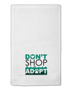 Don't Shop Adopt 11&#x22;x18&#x22; Dish Fingertip Towel-Fingertip Towel-TooLoud-White-Davson Sales