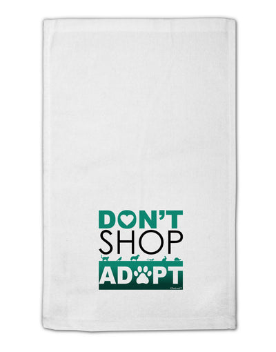 Don't Shop Adopt 11&#x22;x18&#x22; Dish Fingertip Towel-Fingertip Towel-TooLoud-White-Davson Sales