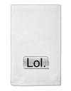 Lol Text Bubble 11&#x22;x18&#x22; Dish Fingertip Towel-Fingertip Towel-TooLoud-White-Davson Sales