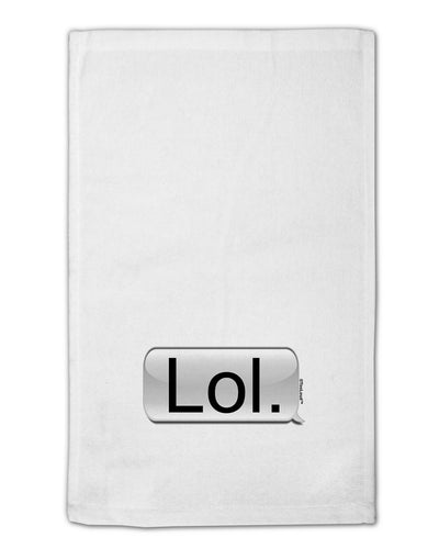 Lol Text Bubble 11&#x22;x18&#x22; Dish Fingertip Towel-Fingertip Towel-TooLoud-White-Davson Sales