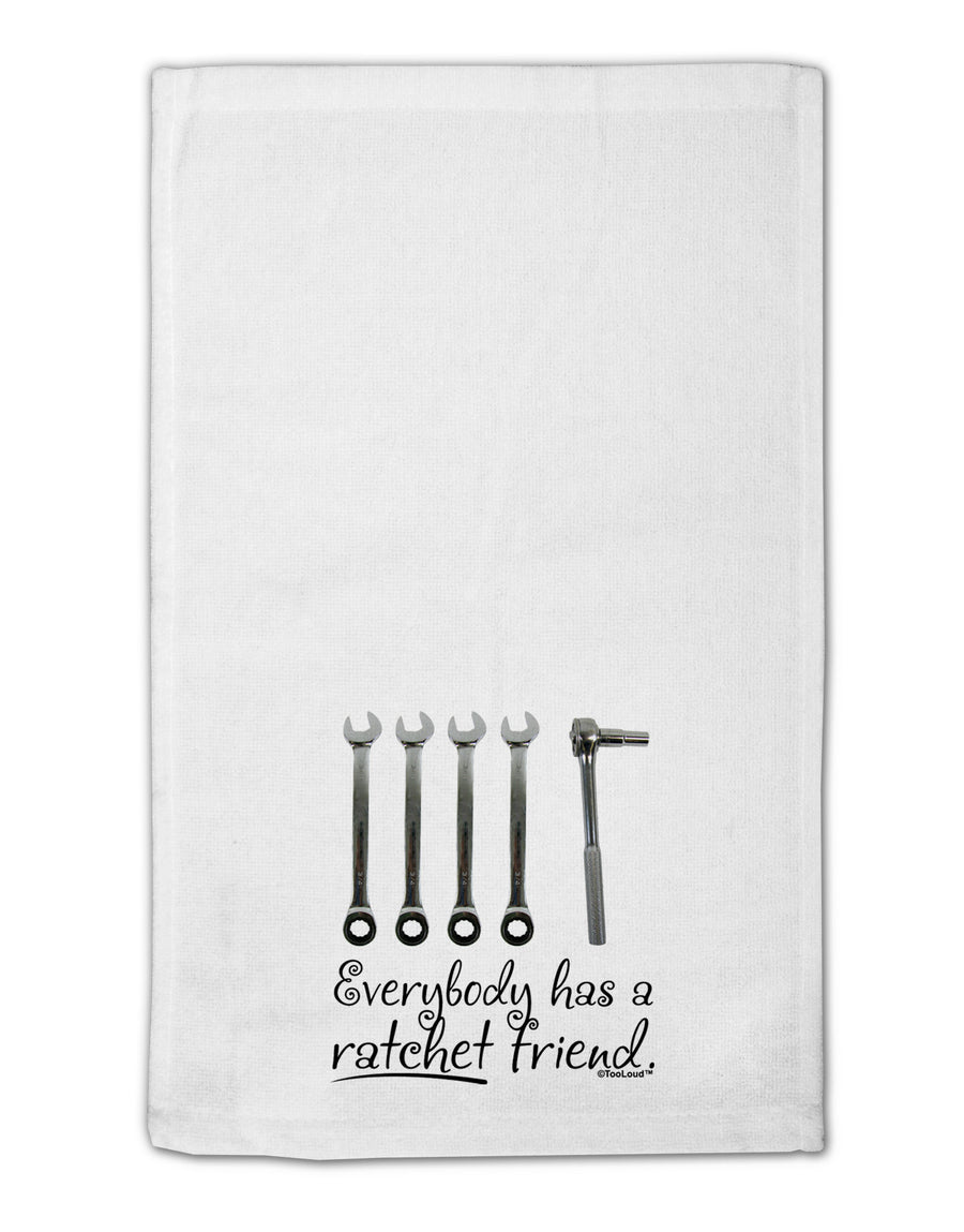 Ratchet Friend 11&#x22;x18&#x22; Dish Fingertip Towel-Fingertip Towel-TooLoud-White-Davson Sales