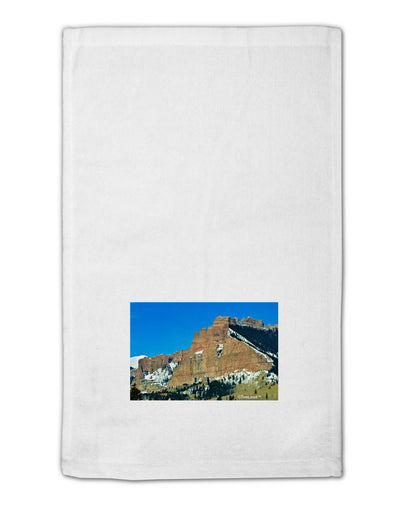 Colorado Snowy Mountains 11&#x22;x18&#x22; Dish Fingertip Towel-Fingertip Towel-TooLoud-White-Davson Sales