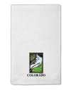 Colorado White River Text 11&#x22;x18&#x22; Dish Fingertip Towel-Fingertip Towel-TooLoud-White-Davson Sales